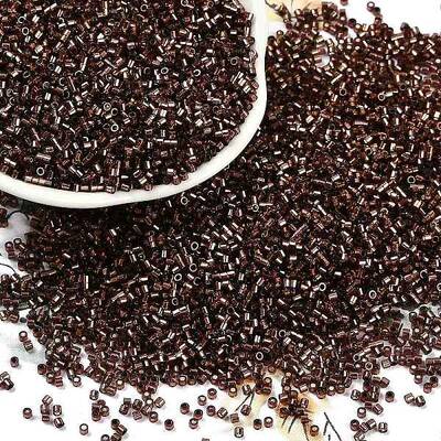 Baking Paint Silver Lined Glass Seed Beads