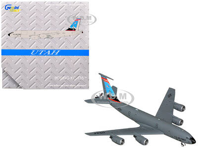 Boeing KC-135R Stratotanker Aircraft Utah Air National Guard United States Air Force (61-0275) Gray Gemini Macs Series 1/...