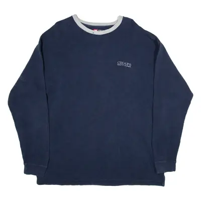 CHAPS Mens T-Shirt Blue Long Sleeve XL