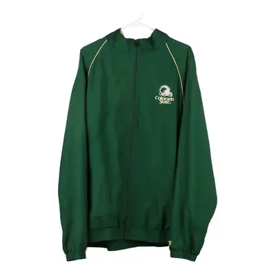 Colorado State Russell Athletic College Jacket - XL Green Polyester