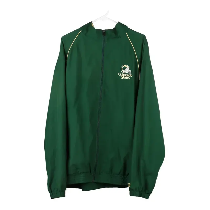 Colorado State Russell Athletic College Jacket - XL Green Polyester
