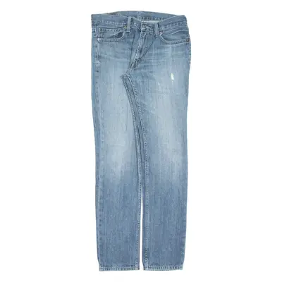 LEVI'S 511 Jeans Mens Blue Slim Straight Stone Wash W33 L34