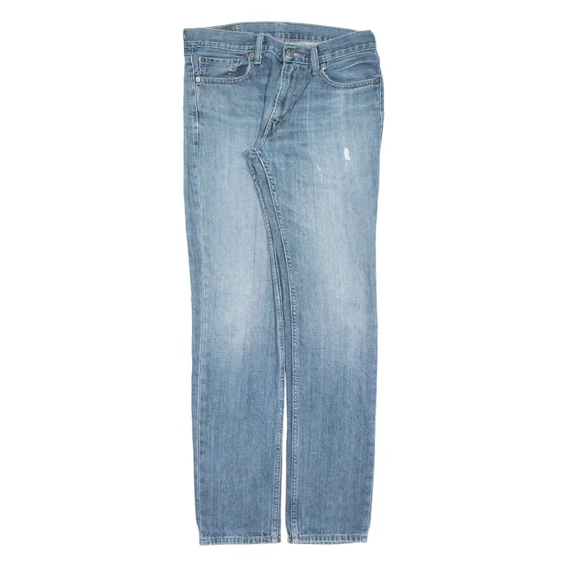 LEVI'S 511 Jeans Mens Blue Slim Straight Stone Wash W33 L34
