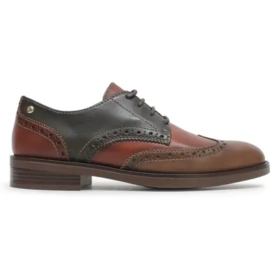Pikolinos Puertollano W3C-4868 Leather Women's Comfort Shoes - Topo - Size:US 8.5 Women