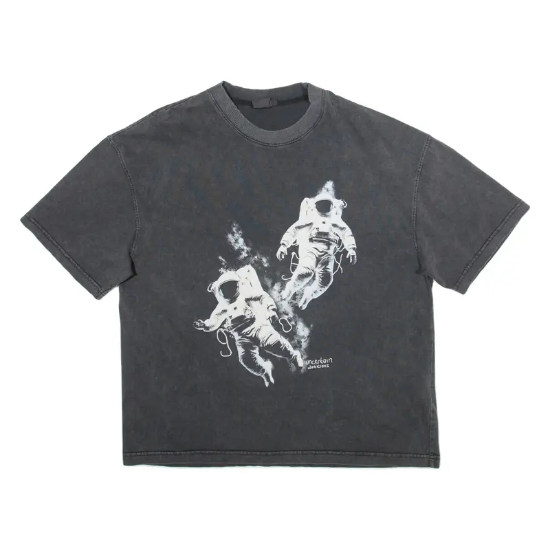 JOEX Astronaut Mens T-Shirt Grey XL