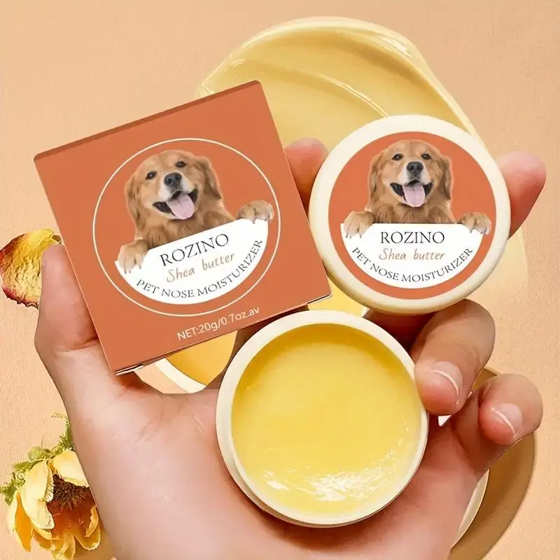Pet Nose & Foot Moisturizing Cream, Natural Plant Ingredients Pet Nose & Foot Moisturizer, Pet Care Product