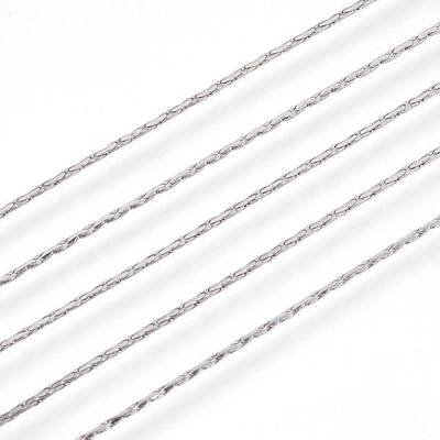 Tarnish Resistant 304 Stainless Steel Boston Link Chains