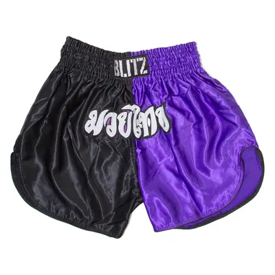 BLITZ Mens Sports Shorts Purple Relaxed XL W32