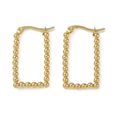 304 Stainless Steel Hoop Earrings
