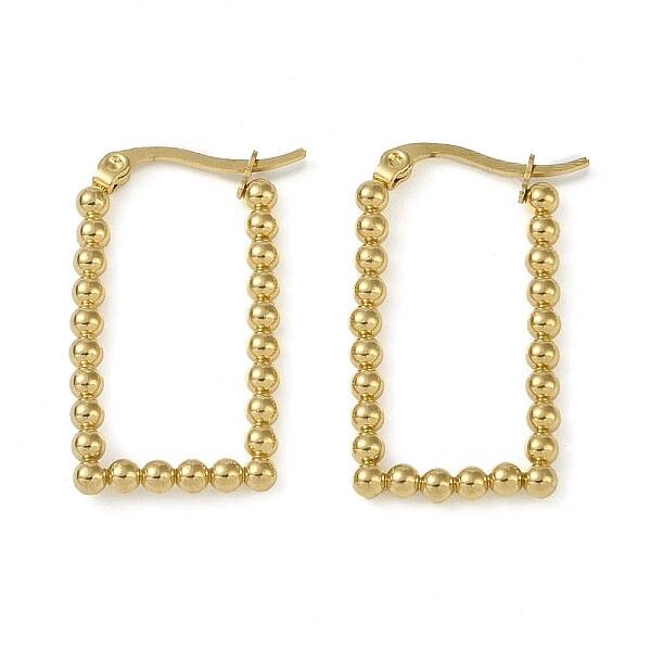 304 Stainless Steel Hoop Earrings