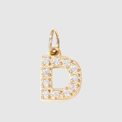 Stainless Steel Cubic Zirconia Pendants with Jump Rings