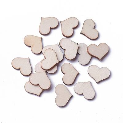 Undyed Wood Cabochons