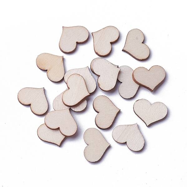 Undyed Wood Cabochons