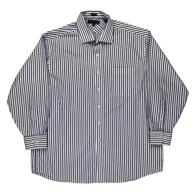 Tommy Hilfiger Collared Shirt - XL White Cotton