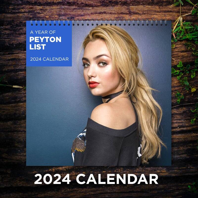 Peyton List Calendar 2024,  Peyton List 2024 Celebrity Wall Calendar