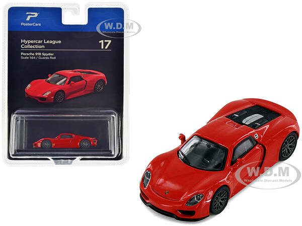 Porsche 918 Spyder Guards Red \