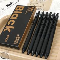Art Ballpoint Pen, 6 Counts/set Quick Drying Press Action Pen, Office Stationery & Supplies for Student Writing Office