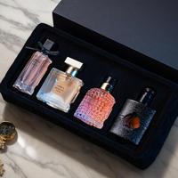 FloralVerse 4-in-1 Perfume Gift Box: Fresh, Long-Lasting & Delicate Floral Fragrance Collection