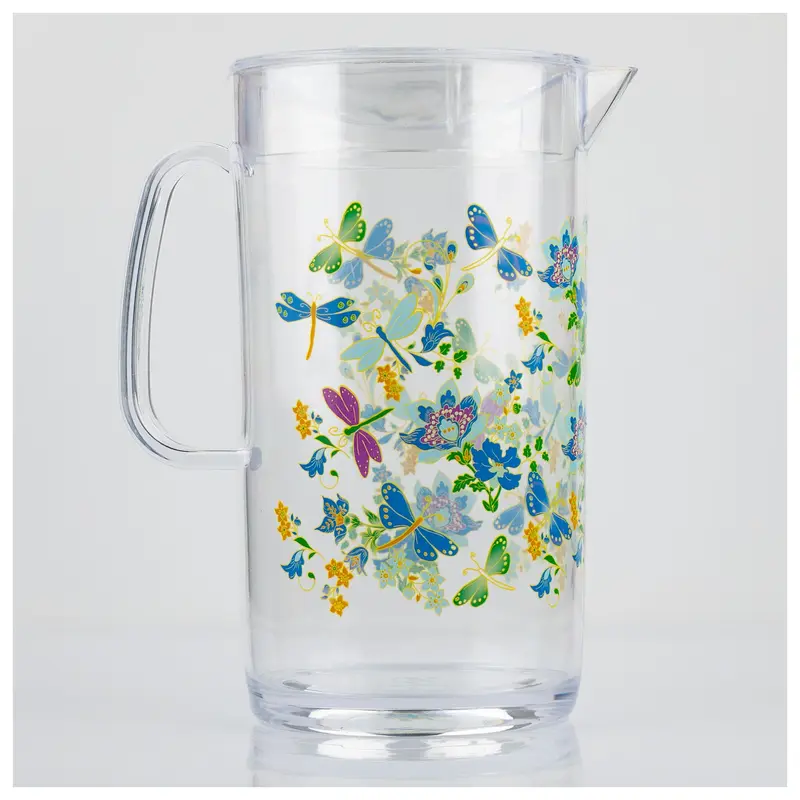Dragonfly Meadow 64 oz Pitcher & Drinkware Set - Pitcher & Cups