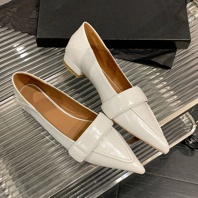 CHIKO Dyshawna Pointy Toe Block Heels Loafers Shoes