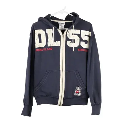 Disneyland Resort Hoodie - Small Blue Cotton Blend