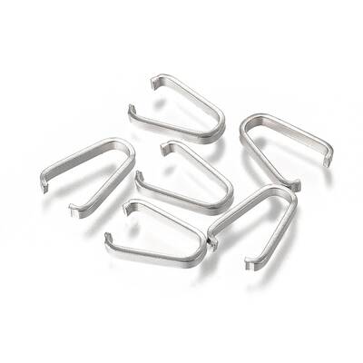 Tarnish Resistant 201 Stainless Steel Open Quick Link Connectors