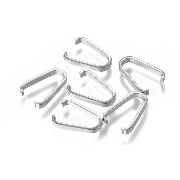 Tarnish Resistant 201 Stainless Steel Open Quick Link Connectors
