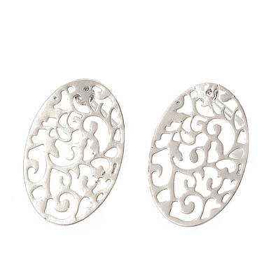 Brass Ear Studs