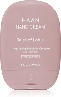 HAAN Tales of Lotus fast absorbing hand cream with prebiotics 50 ml