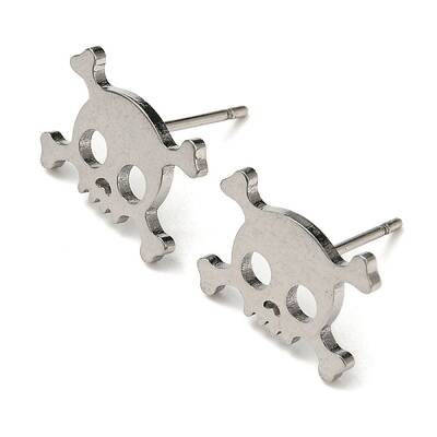 Non-Tarnish 304 Stainless Steel Stud Earrings