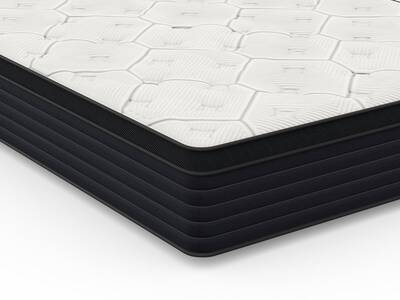 Memflex Ultimate Copper Hybrid Memory Foam Euro Top Mattress Medium