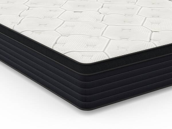 Memflex Ultimate Copper Hybrid Memory Foam Euro Top Mattress Medium