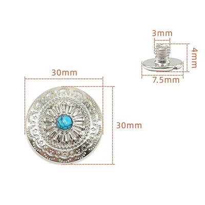 Alloy Decorative Buttons