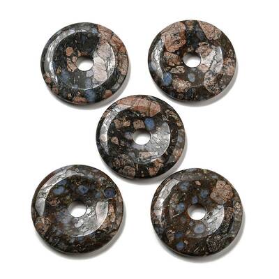 Natural Glaucophane Pendants