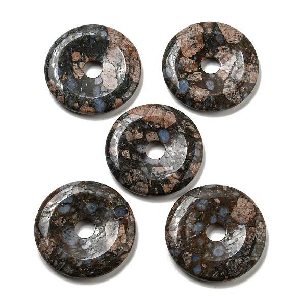 Natural Glaucophane Pendants