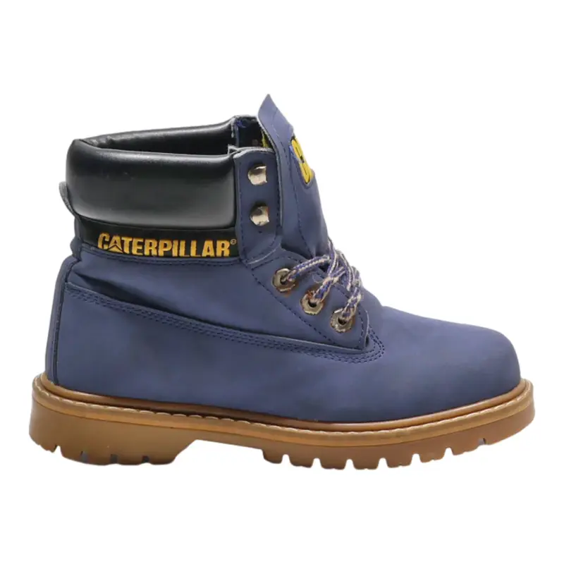 CAT Chukka Boots Blue Synthetic Womens UK 5