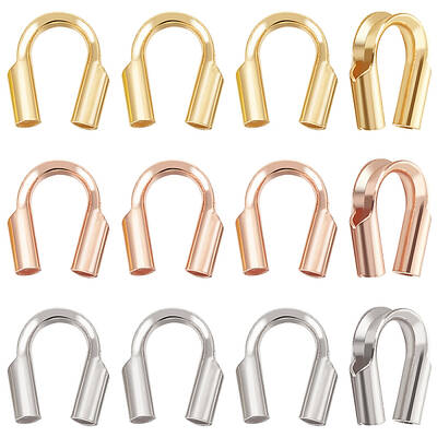 30Pcs 3 Colors 925 Sterling Silver Wire Guardian and Protectors