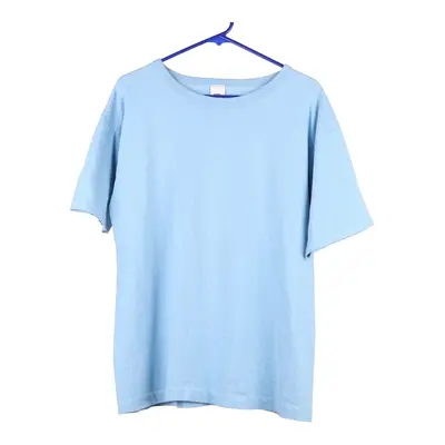 Fruit Of The Loom T-Shirt - Large Blue Cotton