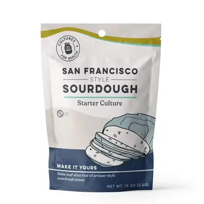 San Francisco-Style Sourdough Starter Culture – Heirloom White Wheat for Chewy, Tangy Loaves
