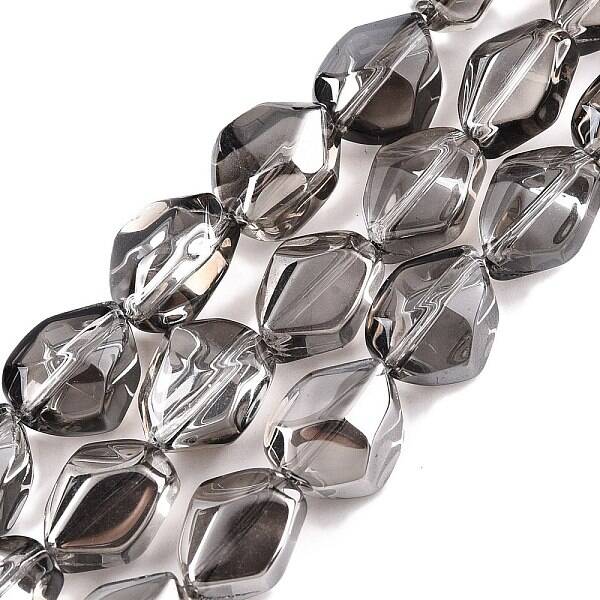 Electroplate Glass Beads Strands