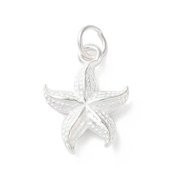 925 Sterling Silver Starfish Pendants
