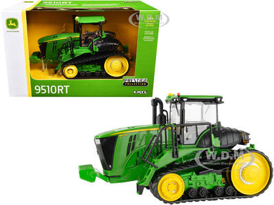 John Deere 9510RT Tractor with Tracks Green \