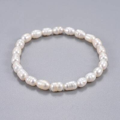 Natural Pearl Beads Stretch Bracelets