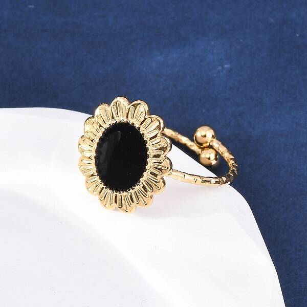 304 Stainless Steel Enamel Cuff Rings
