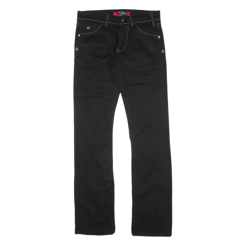 ENERGIE Womens Jeans Black Slim Straight W30 L32