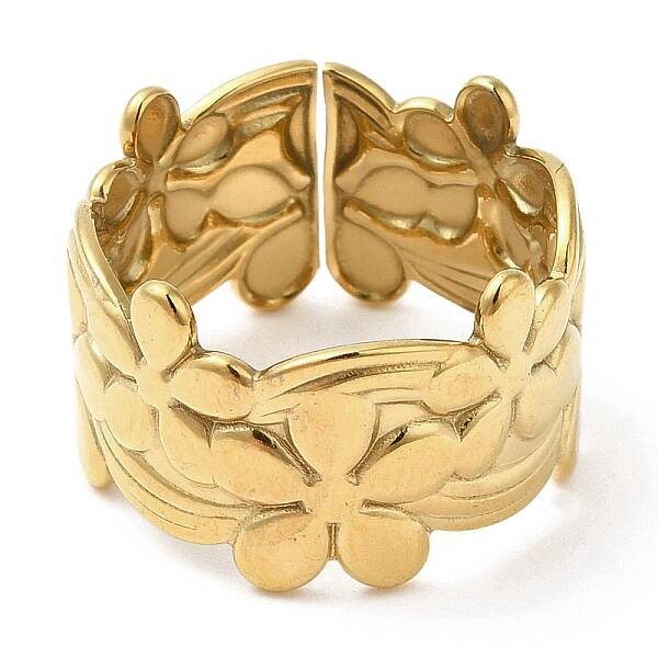 304 Stainless Steel Open Cuff Rings