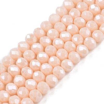 Electroplate Glass Beads Strands