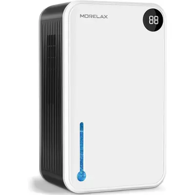 95 oz Dehumidifier with LED Light, Quiet Dehumidifiers for Home Basement Bathroom Bedroom, Auto Shut Off, 1000 sq.ft