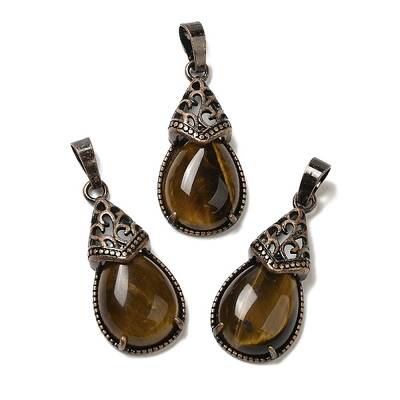 Natural Tiger Eye Pendants