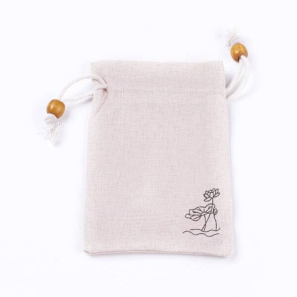 Burlap Packing Pouches
